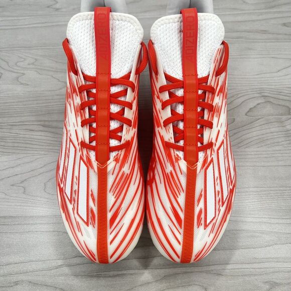 Adidas Adizero Elite 2022 Football Cleats Orange White HP8748 Men\'s Size 12.5 main image 5